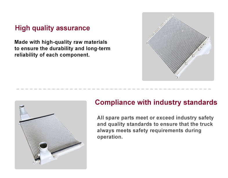 Intercooler Assembly DZ9X259531004 for SHACMAN X3000