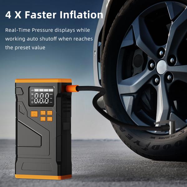Inflador de neumáticos recargable Jumpstart 8000