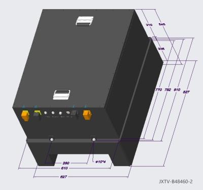48V 460AH Battery For Industrial Forklifts-Robust Deep-Cycle Performance