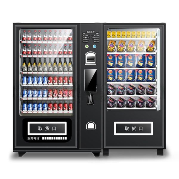 Convenient Touch Screen Vending Machine for Snack Food and Drinks in Restaurants