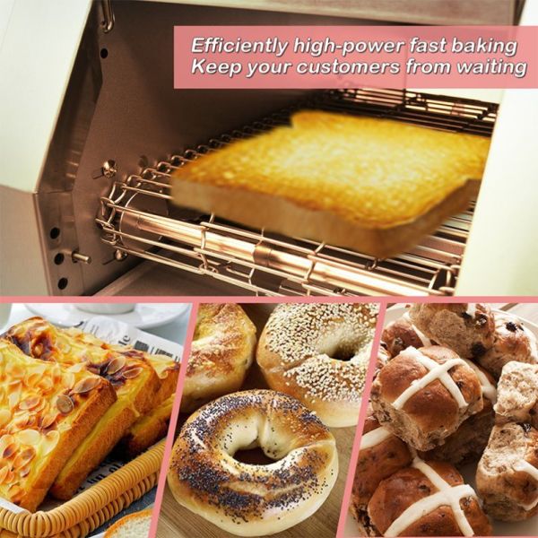 Commercial Oven Toaster Electric Conveyor Bread Slice Toaster for Bakery