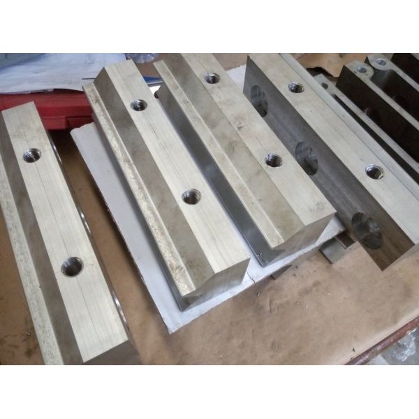 Jumbo Rock Drill Spare Parts 200MM Long 6063 T6 Aluminium Extruded Profiles Customized For Rock Drilling Rig