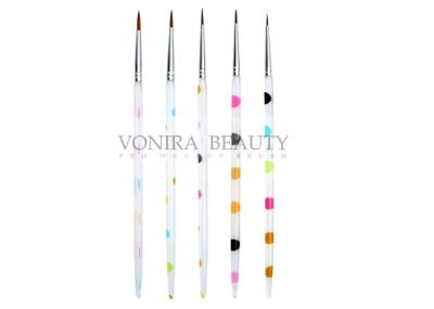 Acrylic Nail Brush Kolinsky Sable Brushes Flower Paintbrush Pro Manicure Kit For French Acrylic Polish