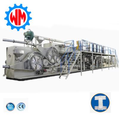 Fabricant professionnel de la machine à faire des couches pour adultes à service complet Exportation mondiale