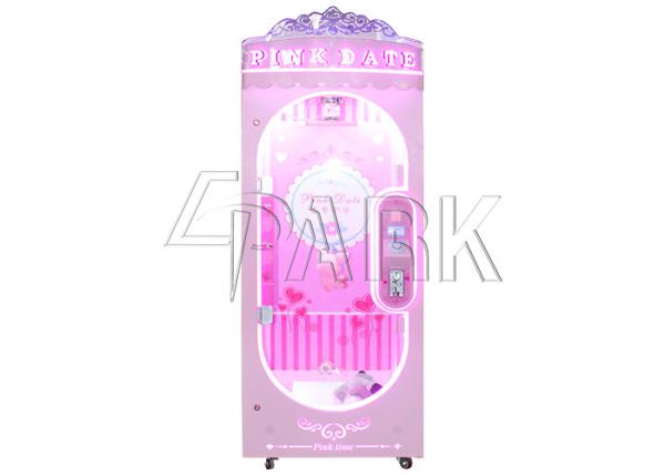 Pink Date Cut Prize Arcade Games Machines With Infrared Sensor LCD Screen Display