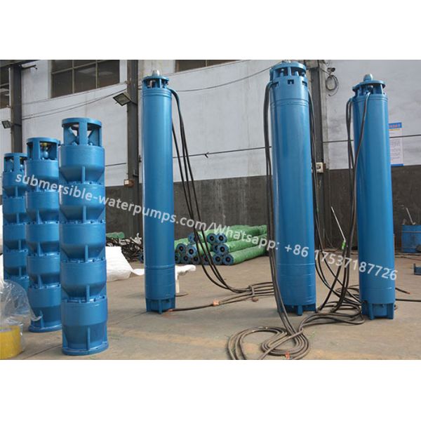 130m3/H 125kw 300kw 60m 20m Head Deep Well Water Submersible Pump