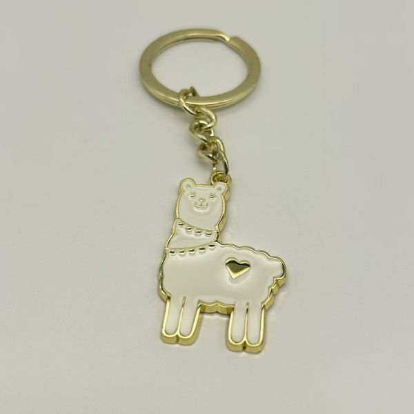 Metal gifts keyrings with different shape keychains dogs,cats butterfly metal keyrings for sale