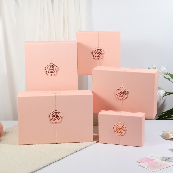 Double-Opening Gift Box For Chinese Valentine'S Day Empty Gift Box For Holiday Gift Packaging