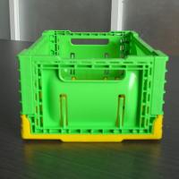 Cajón plástico invertido plegable 40L del almacenamiento con diversos colores