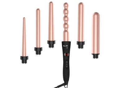PTC Heater Automatic Lcd Hair Curler 6 Head Changer Iron Ulta Curling Wand