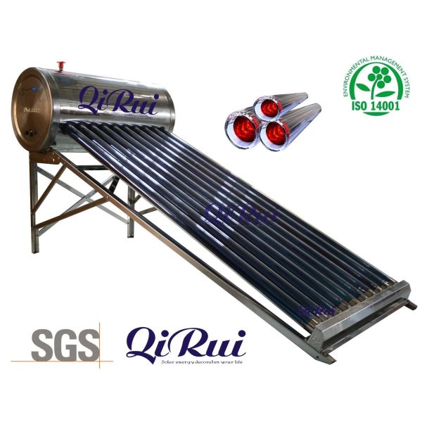 8tube-50tube Cheap Price Evacuated Tube All Stainless Steel Solar Water Heater Boiler System