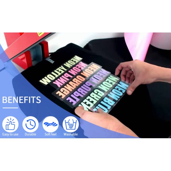 Double Single Side DTF Pet Film 30CM 33CM 60CM*100M Roll Heat Transfer 75Micron Hot Cold Peel DTF Film