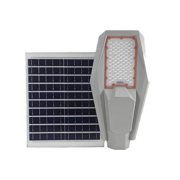 Luzes de rua carregadas solares de alumínio grossas de 200 watts, lâmpada de rua posta solar IP65 impermeável