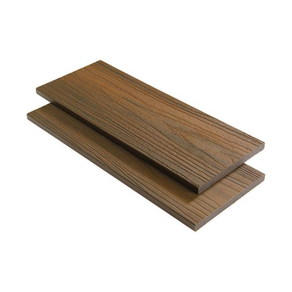 Grey Park L Corner 3.6m composite Outdoor Deck Trim ISO9001 No Maintenance
