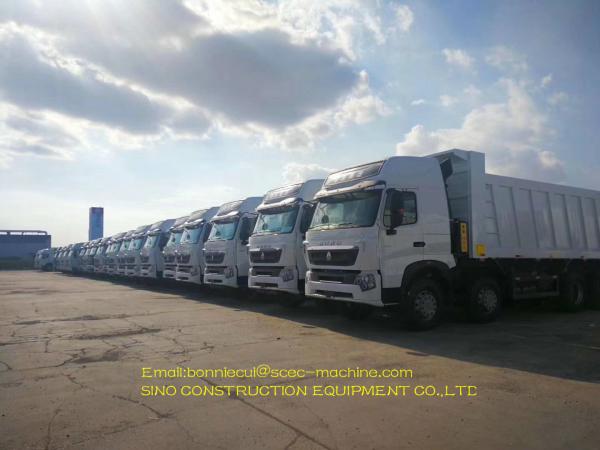 Caminhão basculante resistente 371 de Howo 6x4 336 pneumático de 40 toneladas 1200R20 do veículo com rodas de HP 10