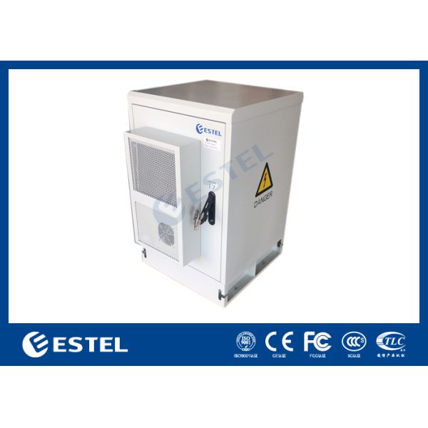 IP65 16U Outdoor Server Rack Cabinet Galvanized Steel Single Wall Enclosure