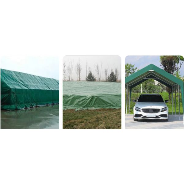 Heavy Duty Woven Tarpaulin Waterproof Outdoor Vegetable Flower Farming Car Shelter Customized HDPE Tarpaulin Tarpaulin Rainproof Tarpaulin Tarps Heavy Duty Waterproof Tarp PE Coated Tarpaulin