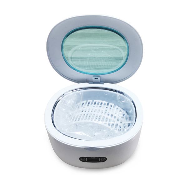 Уборщик 750ml дома UKCA ультразвуковой для стекел Dentures шеверов