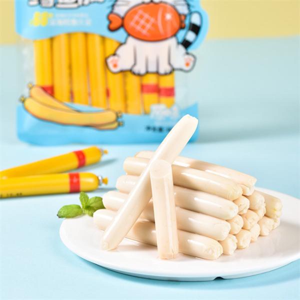 Custom Logo Pvdc Plastic Sausage Casing Film For Pet Foods