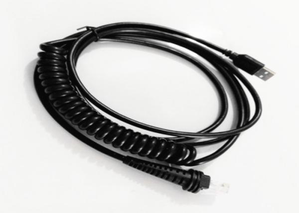 Honeywell hhp 1900g Barcode Scanner Computer Data Cable Custom Length Gray Color