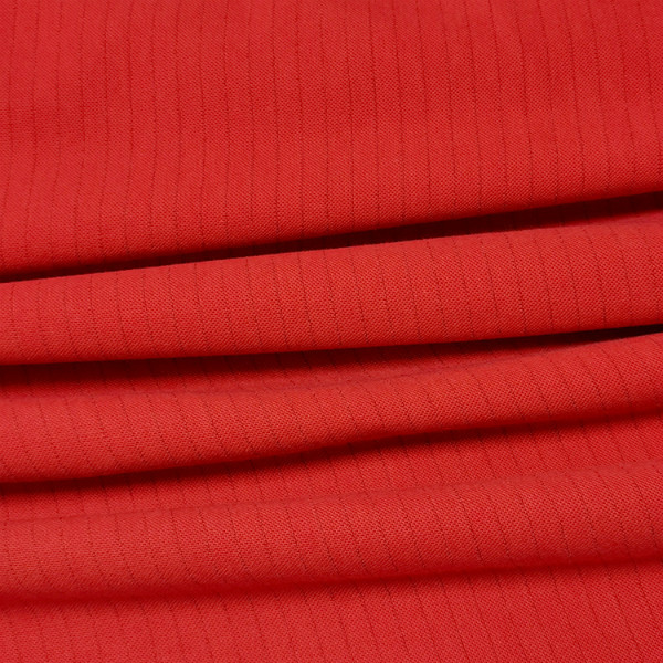 1cm Stripe 98% Cotton 2% Carbon Anti Static Fabric For Cleanroom