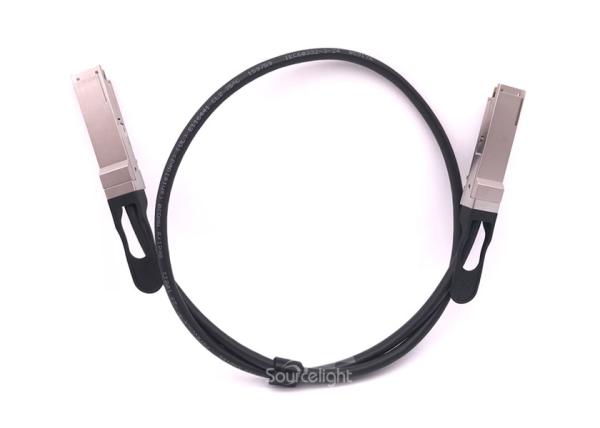 Passive Direct Attach 100g Qsfp28 Copper Cable / Insulated Electric Cable