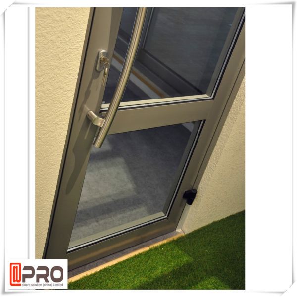 Modern Bathroom Glass Aluminum Hinged Sliding Doors For Residential House aluminum double hinged door Stainless door hin