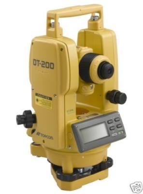Topcon DT-205L 5 teodolito para a construção de exame