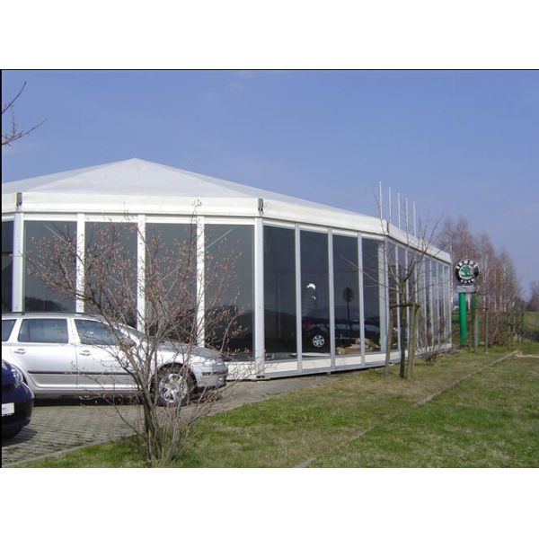 Aluminum Structure 10x30m Sport Event Tents White PVC Fabric Wall Waterproof