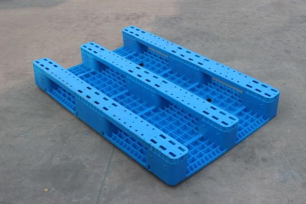 Food industry racking plastic pallet Euro rubber-slip cold storage plastic pallet