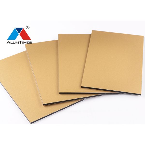 Anti Corrosion Aluminum Composite Panel , PVDF Coated Aluminum ACP Sheet