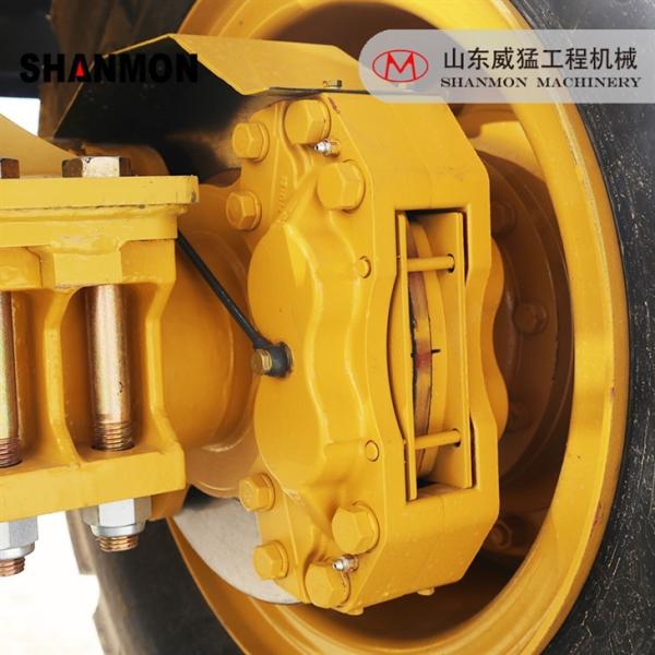 5 Ton Popular Wheel Loader Versatile Machine ISO9001 With 4 Wheel Drive