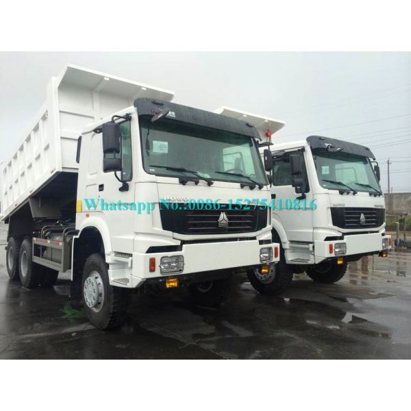 SINOTRUCK HOWO 30T 336hp 6x6 10 wheeler all wheel Drive off road Mining Dump Truck For DR CONGO Rough Terrain Road
