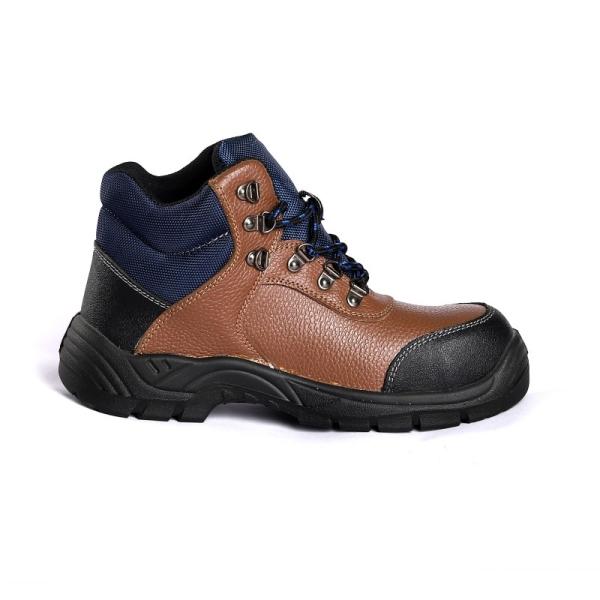 Slip And Abrasion Resistant PU Sole Work Shoes Breathable Mesh Lining for Heavy Duty Safey Boots