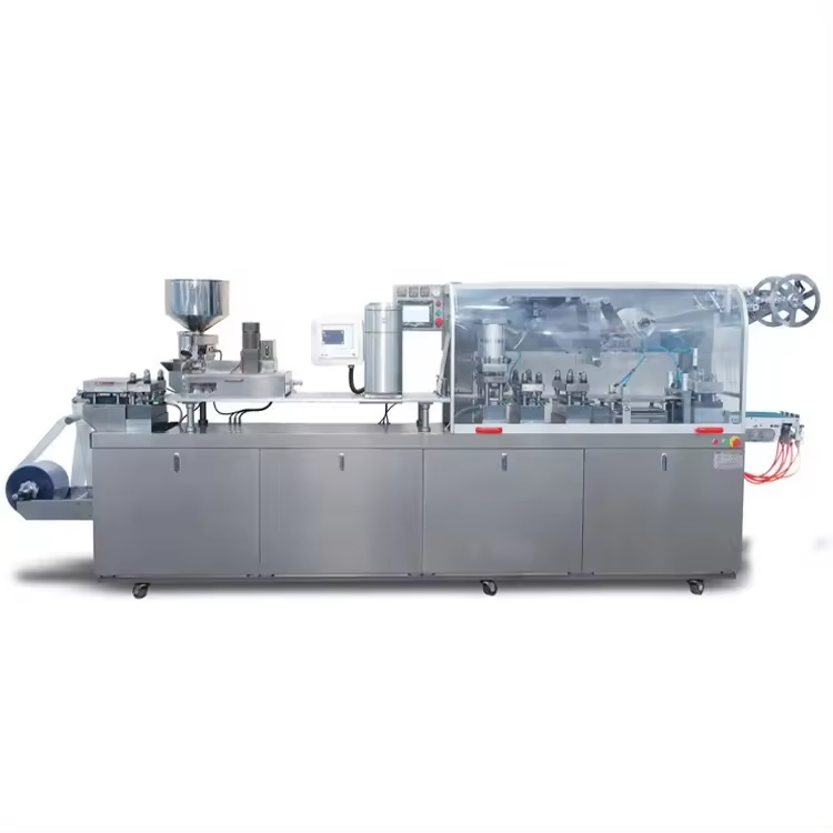 Servo Motor Driven Blister Packing Machine for PVC / PET / Aluminum Foil Packaging