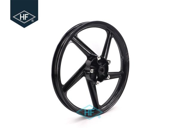Yamaha YBR125 Aftermarket Motorcycle Wheel Parts With Disc / Drum Brake Hub