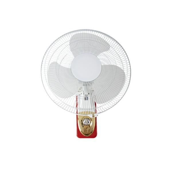 Plastic 16 Inch Industrial Wall Mounted Fan With Pull Strings and Lithium Battery