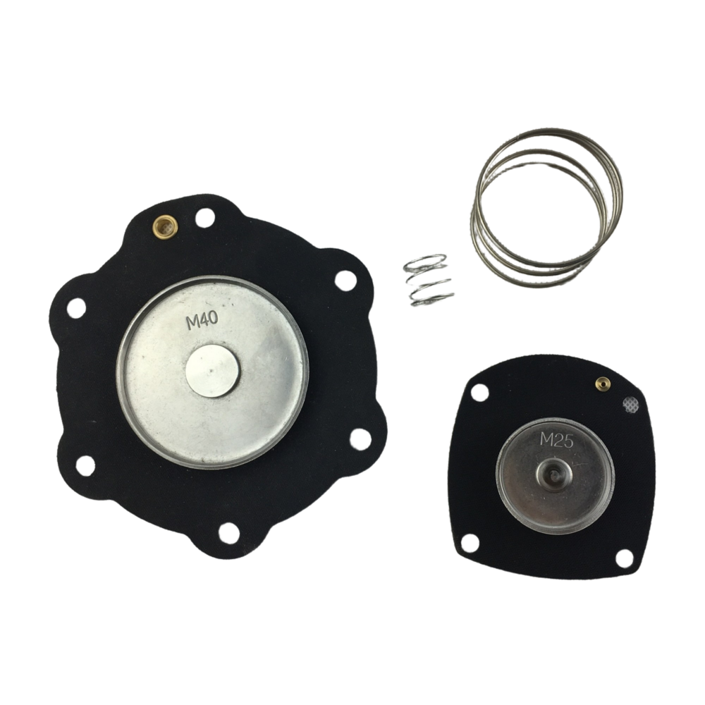 Turbo M50+M25 Pulse Valve Large & Small Diaphragm Kit With Spring pump diaphragm replacement part compatible with industrial air operated double diaphragm pumps ensuring performance