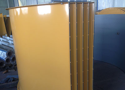 Professional 100 Ton Cement Storage Silo With Automatic Dust Collector