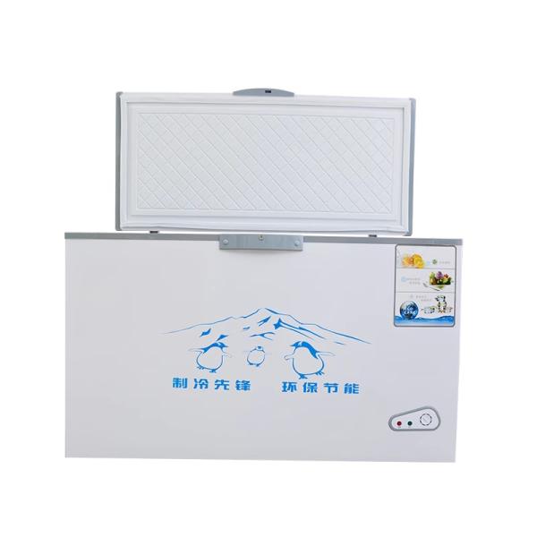 Open Fridge Vegetables Fruit Used Supermarket Customizable Style Air Cooler Under Table Display Freezer