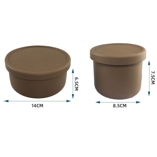 Силиконовая коробка с бэнто для детей малыши Силиконовая коробка с обедом для пищевых продуктов