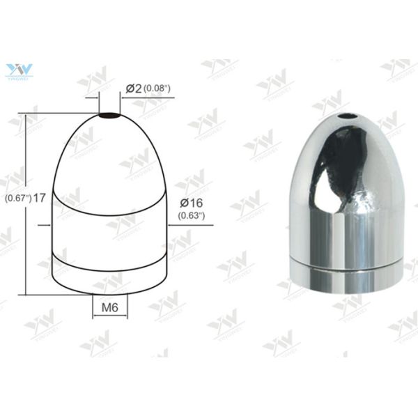 Chrome a plaqué le matériel en laiton accrochant de système de câble de plafond