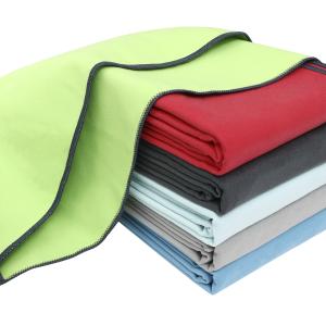 Custom Quick-dry Microfiber Sports Towel with Square Mesh Bag