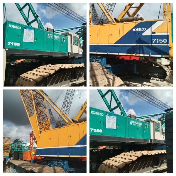 Used KOBELCO 7150 Crawler Crane | 150T Capacity+60m Boom | Tier 4 Engine