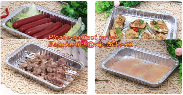 Hot sale Disposable Food Packaging Aluminium Foil Containers/tray/box