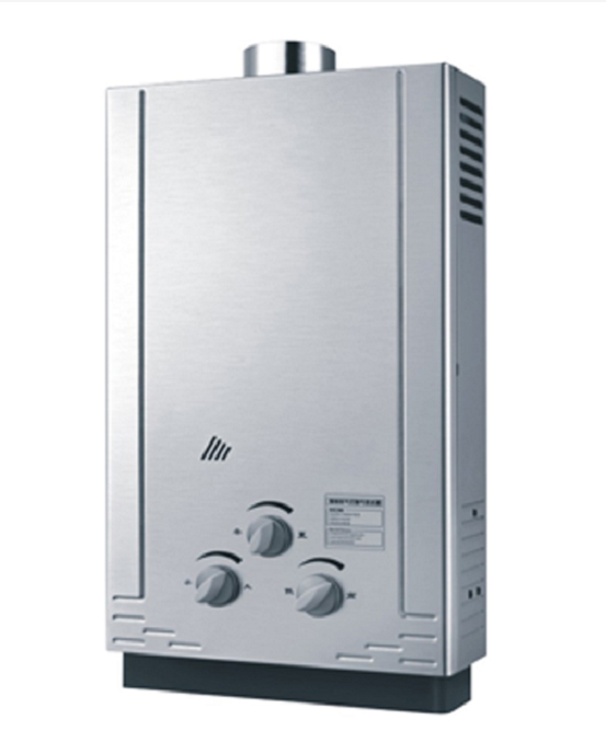 Energy Saving NG Tankless Residential Gas Water Heater Stainless Steel Flue Type 6L