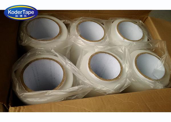 Good Tensile Black Or White LLDPE Stretch Film Machine Tape 15-40mic Thickness