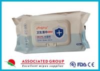 Alcools de nettoyage de surface personnalisés techniques antibactériens lingettes humides pour adultes biodégradables alcool isopropylique jetable