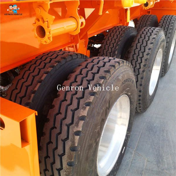 подвес бортового Tipper 50T Semi трейлера 3 цапфы трейлера Semi механический