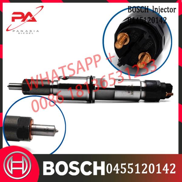 0445120142 High Quality Diesel Common Rail Fuel Injector 65011112010 for Gaz YMZ 650.10